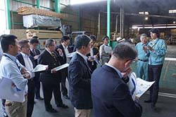 奈良大会　構造用集成材工場
